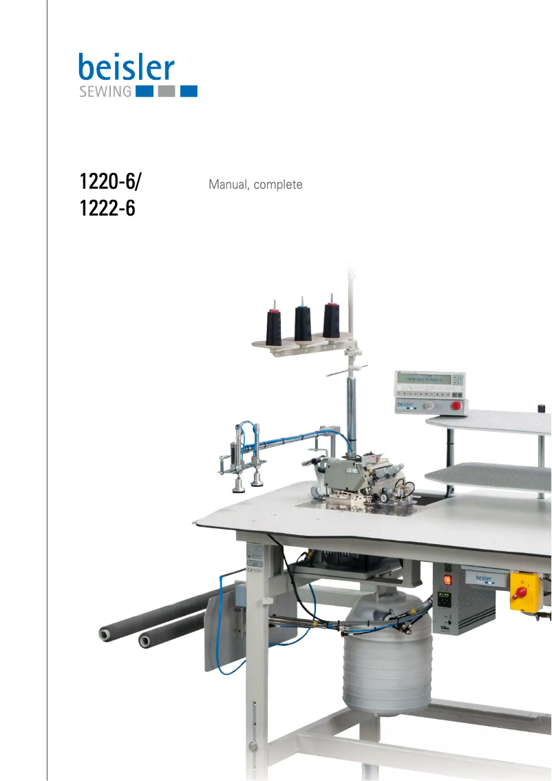 Page n°1 - Manuel utilisateur Dürkopp Adler 1222