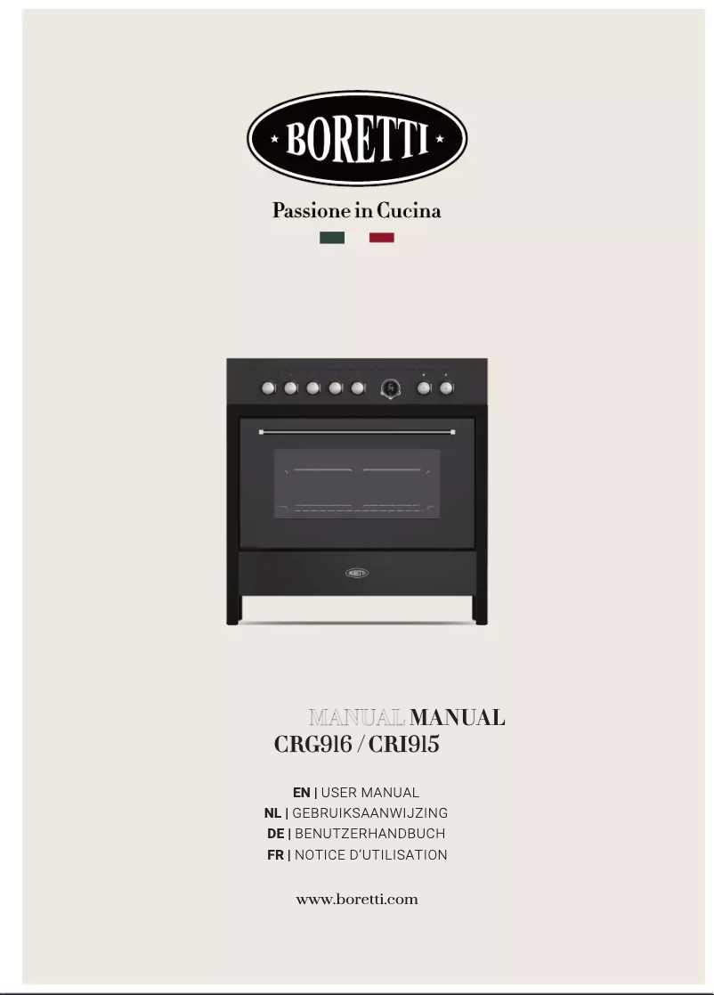 Image de la première page du manuel de l'appareil CRG916MAT