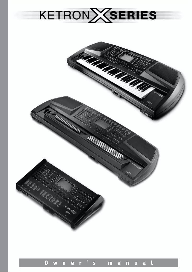 Página 1 del manual Manual de usuario Ketron X1