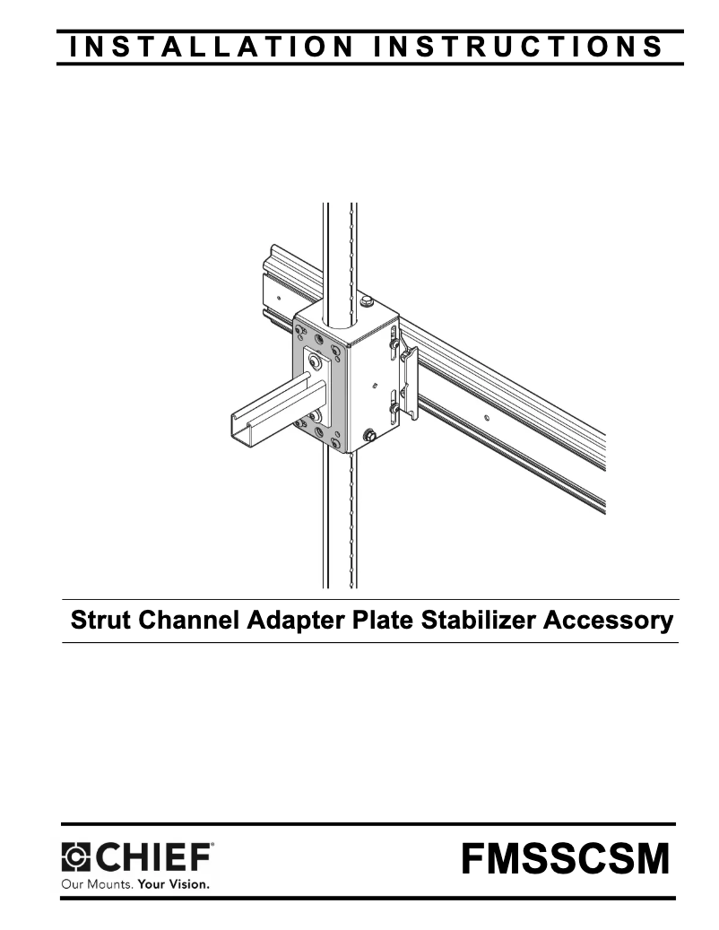 Page n°1 - Manuel utilisateur Chief Fusion FMSSCSM