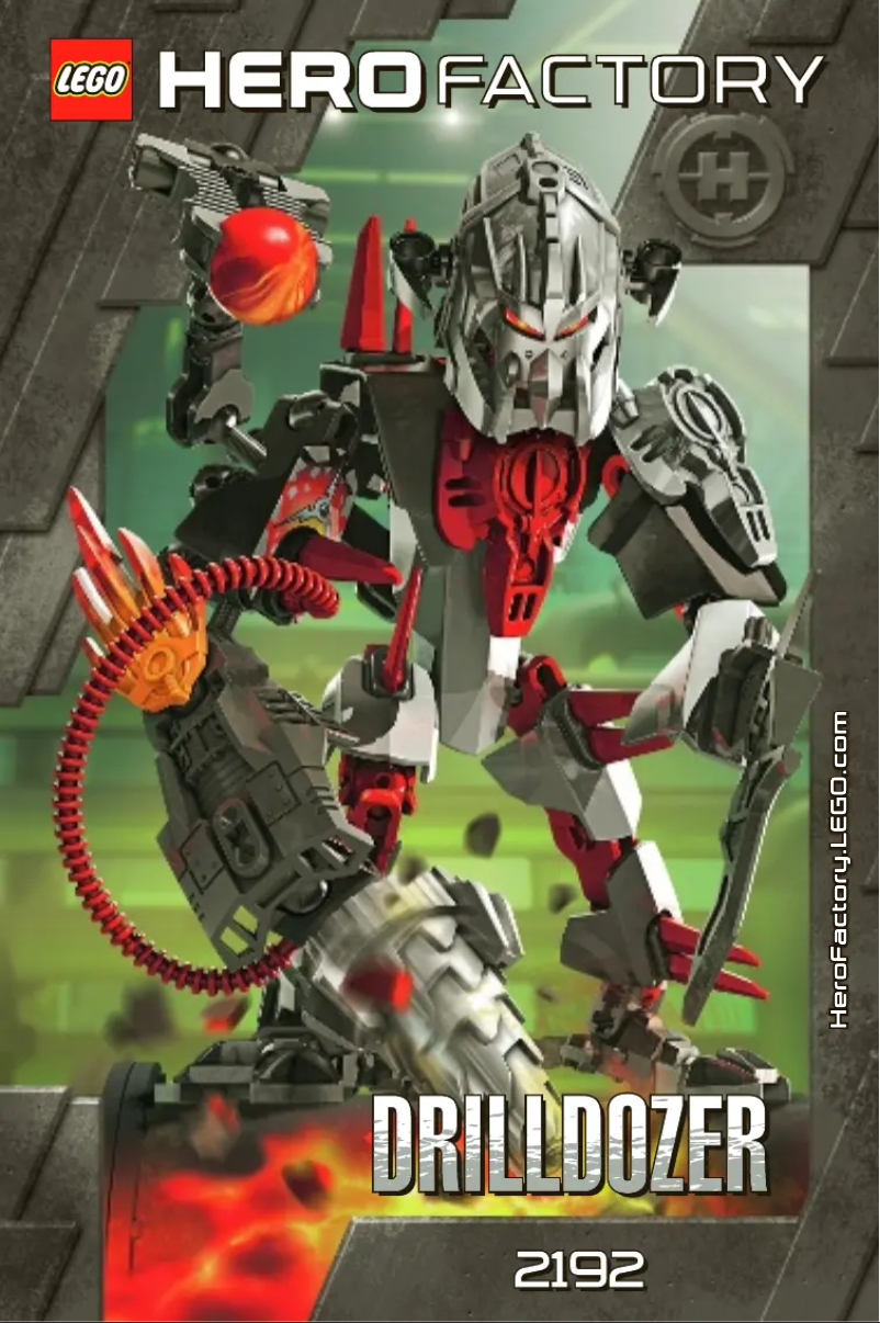 Page n°1 - Manuel utilisateur Lego HERO Factory 2192