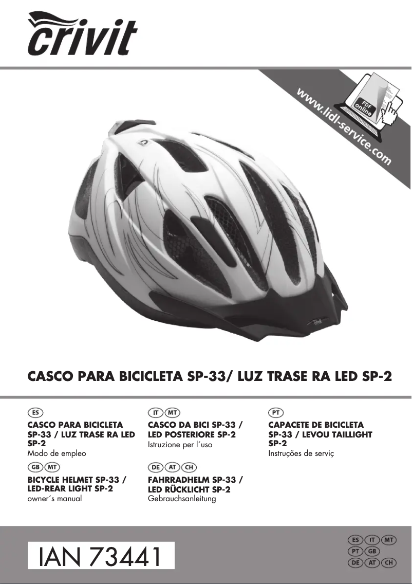 Página 1 del manual Manual de usuario Crivit IAN 073441