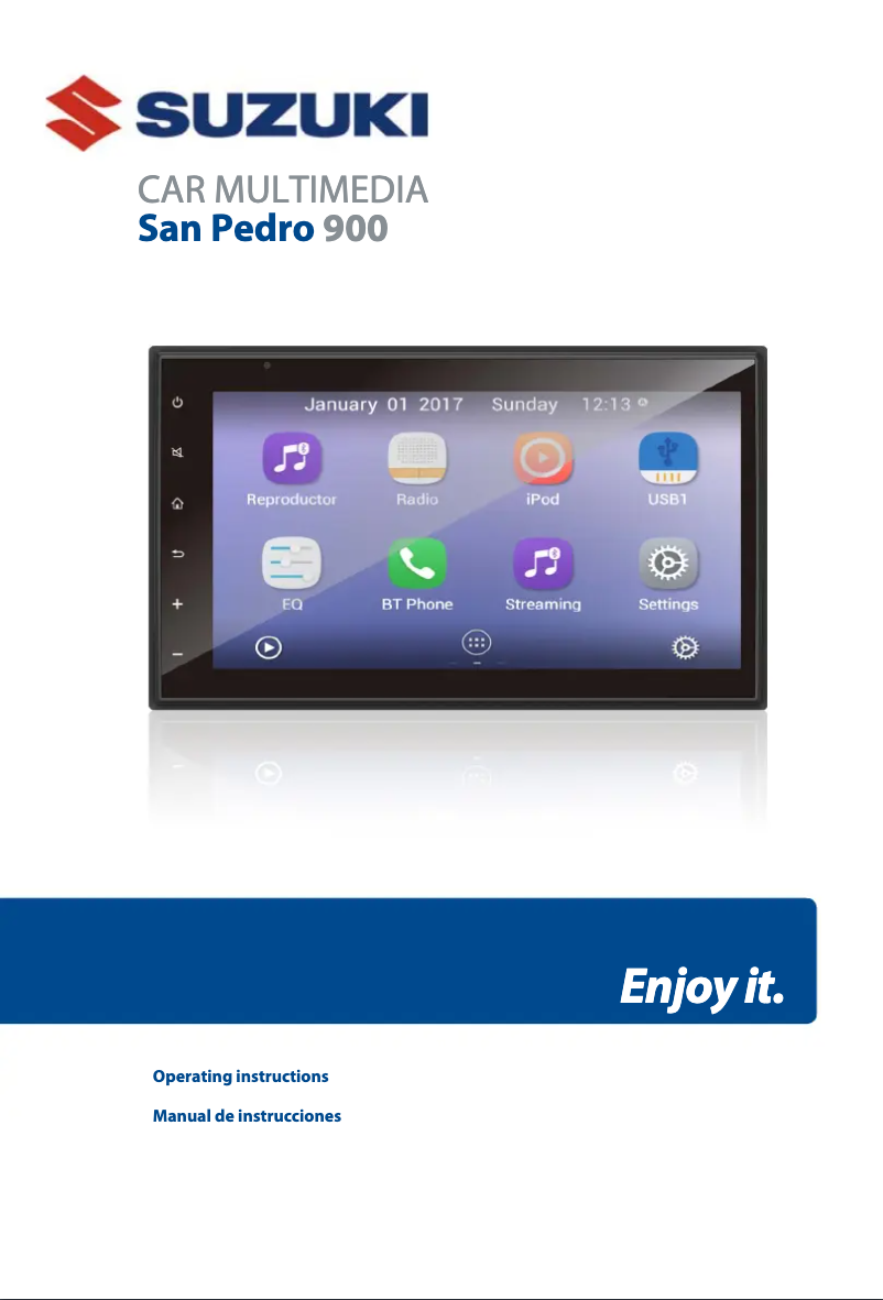 Page n°1 - Manuel utilisateur Blaupunkt San Pedro 900