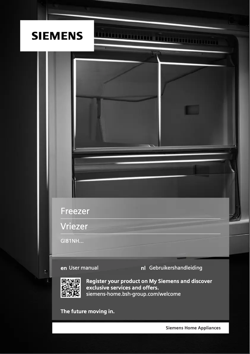 Page 1 de la notice Manuel utilisateur Siemens GI81NHCE0G