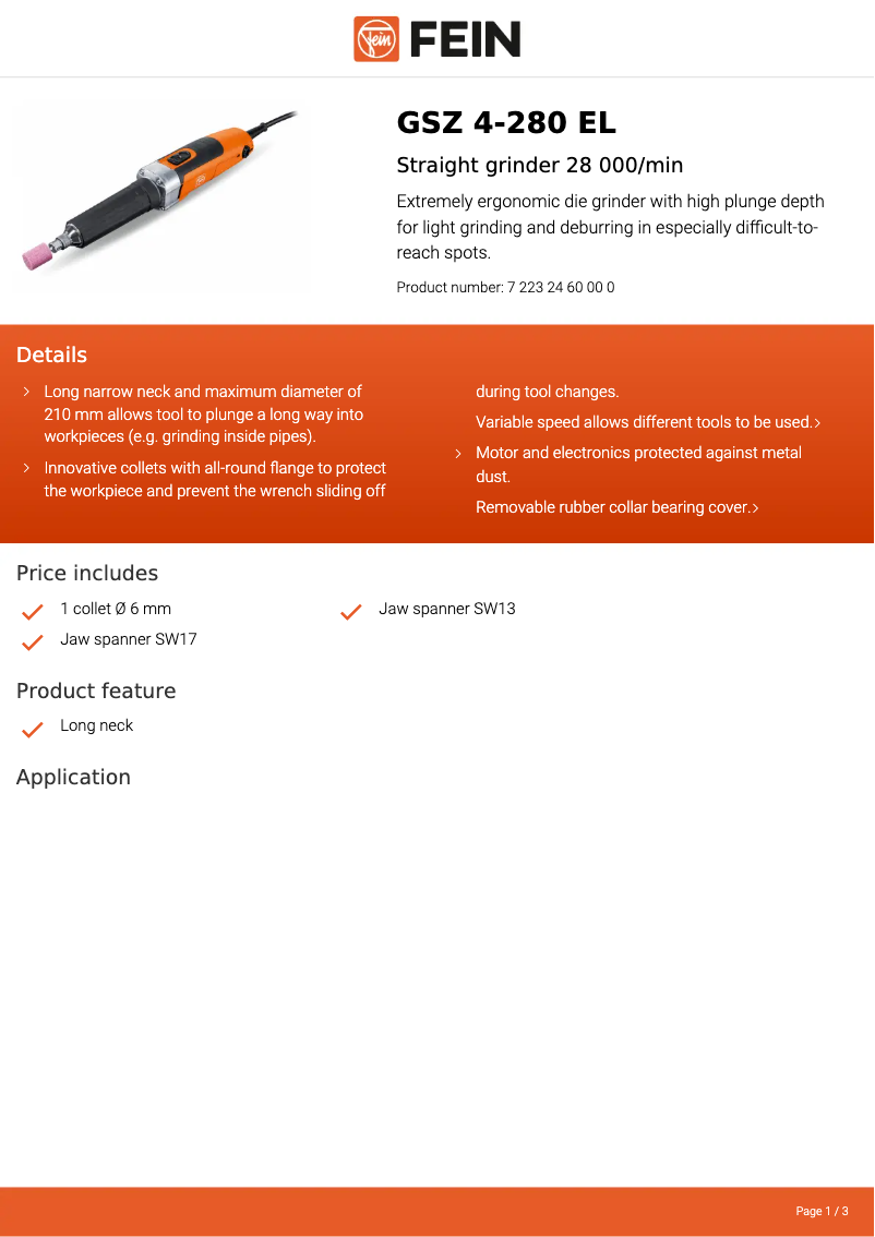 Image de la première page du manuel de l'appareil GSZ 4-280 EL