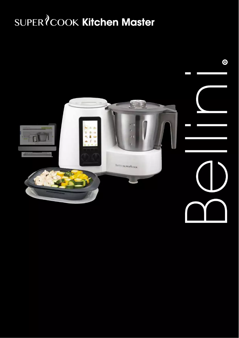 Image de la première page du manuel de l'appareil Supercook Kitchen Master BTMKM800X