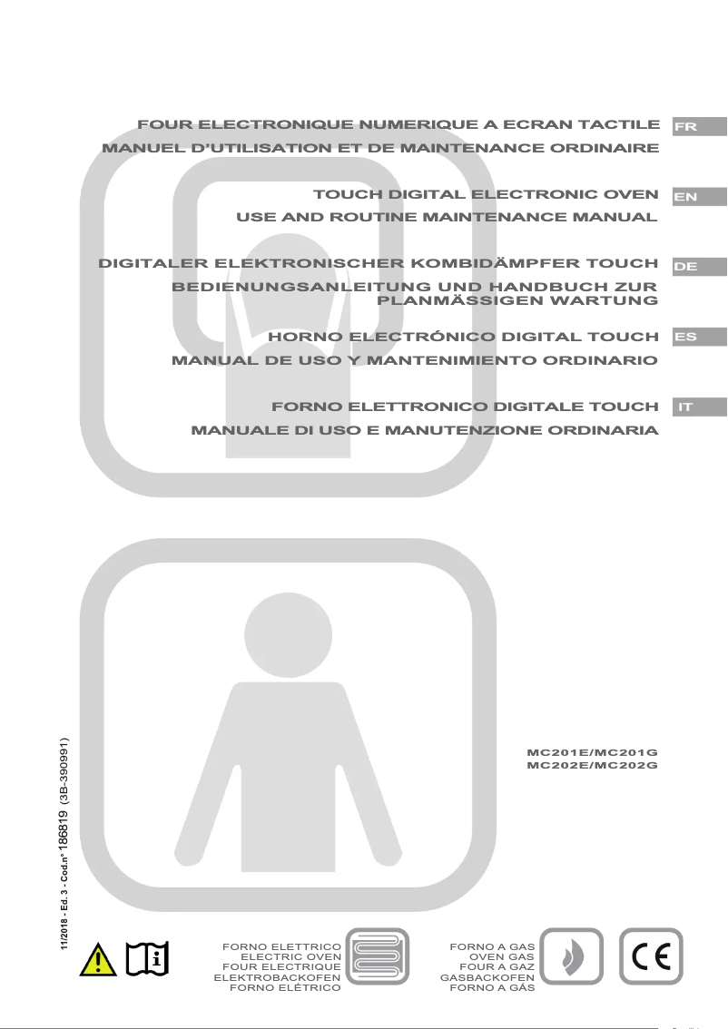 Page 1 de la notice Manuel utilisateur MBM MC201E