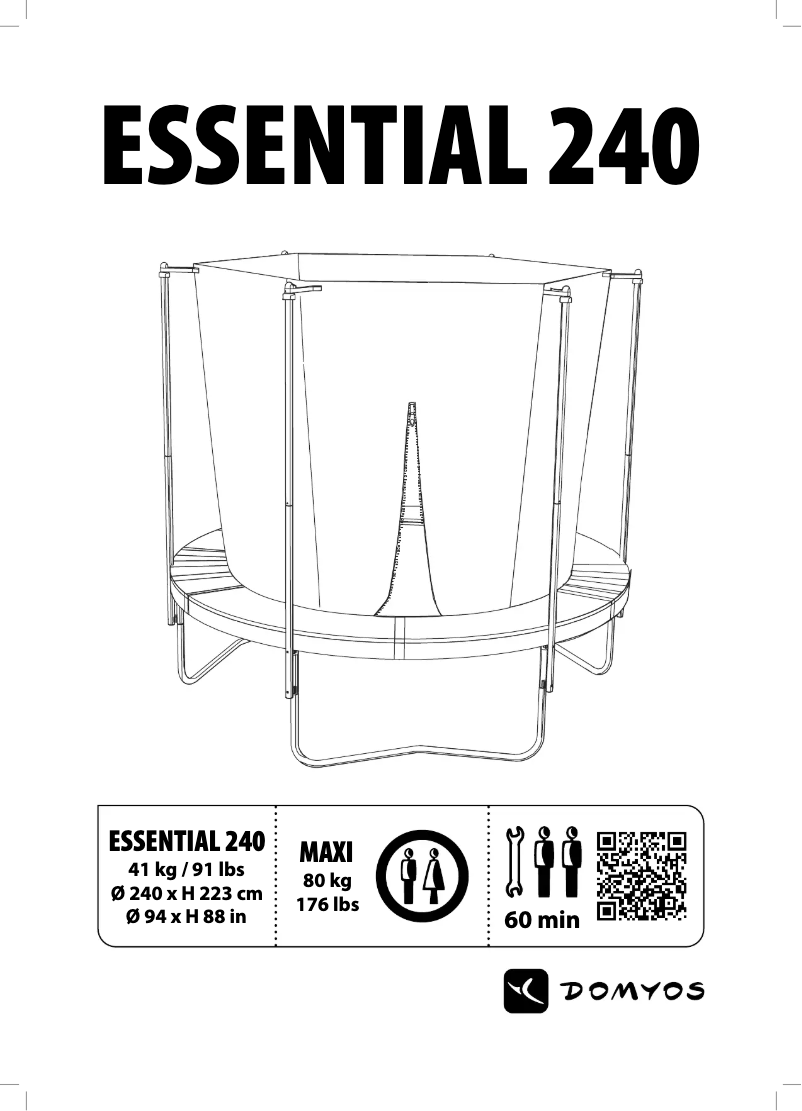 Image de la première page du manuel de l'appareil ES 240