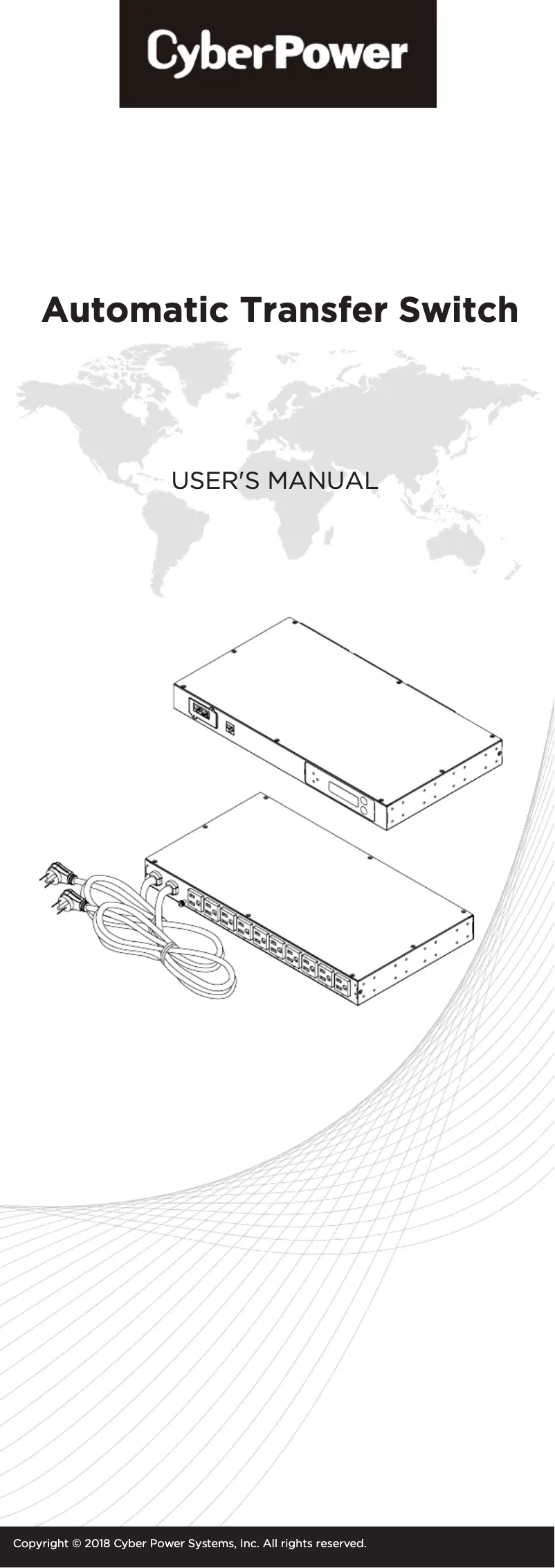 Page 1 de la notice Manuel utilisateur CyberPower PDU20SWHVCEE10ATNET