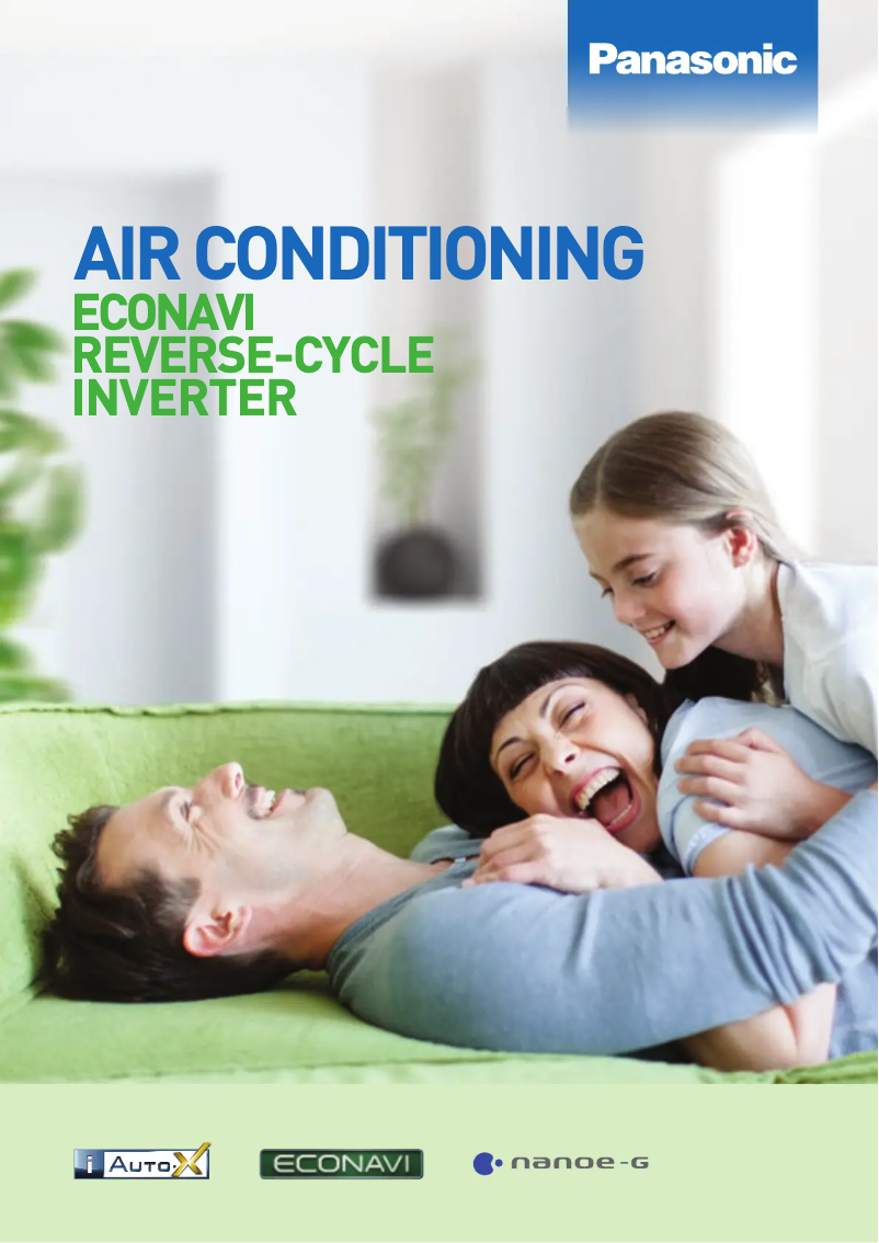 Page 1 de la notice Fiche technique Panasonic CU-Z21RKR