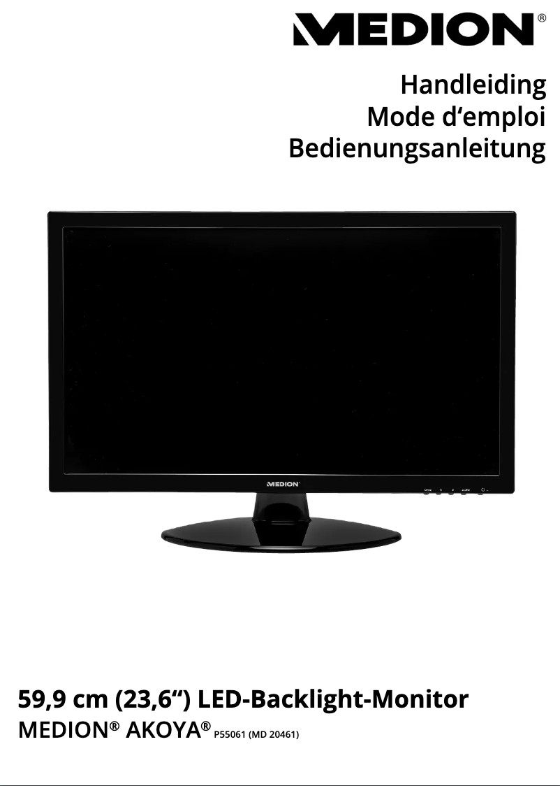 Page n°1 - Manuel utilisateur Medion Akoya P55061 (MD 20461)