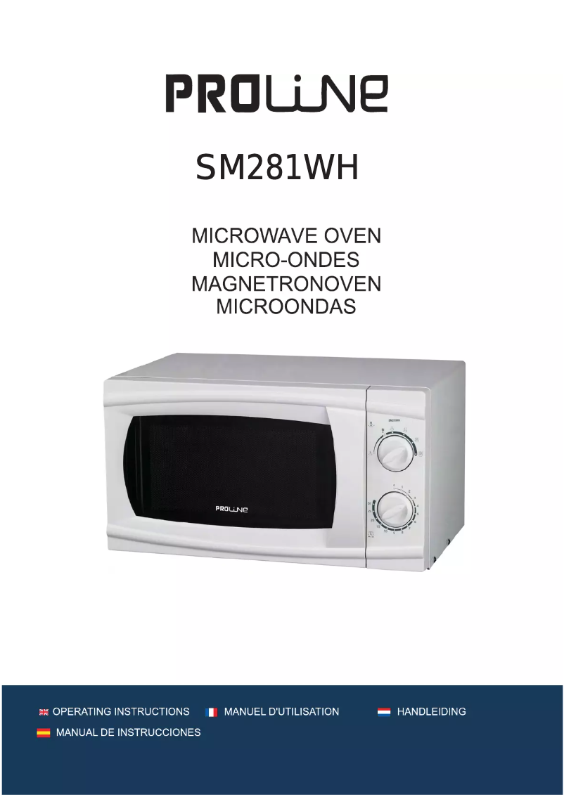 Página 1 del manual Manual de usuario Proline SM281WH