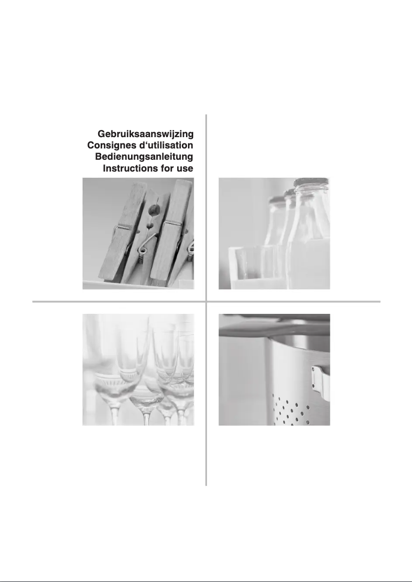 Image de la première page du manuel de l'appareil KR 19G4 IN 2