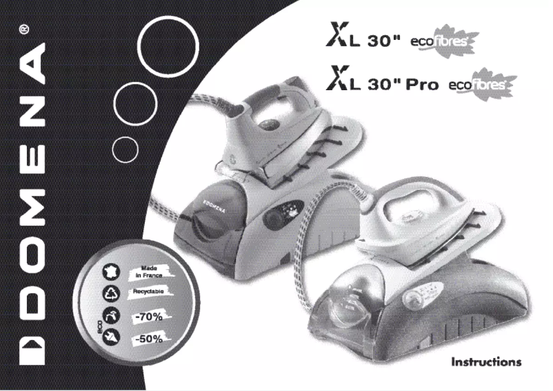 Imagen de la primera página del manual del dispositivo XL 30 PRO
