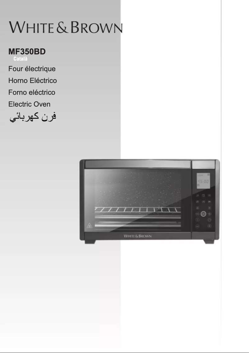 Image de la première page du manuel de l'appareil MF350BD