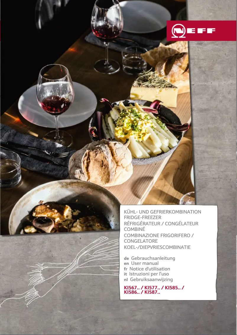 Page n°1 - Manuel utilisateur Neff KI5872F30