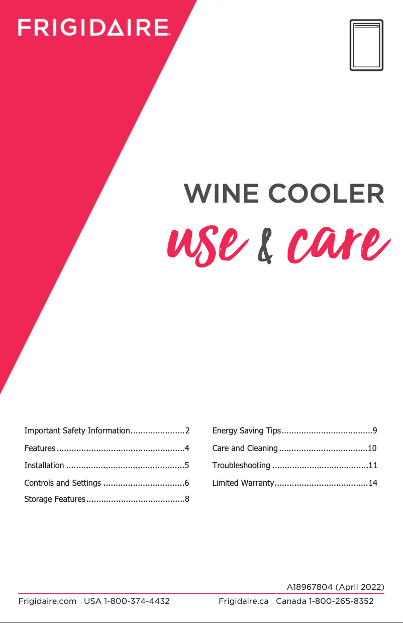 Image de la première page du manuel de l'appareil FRWW2432AV