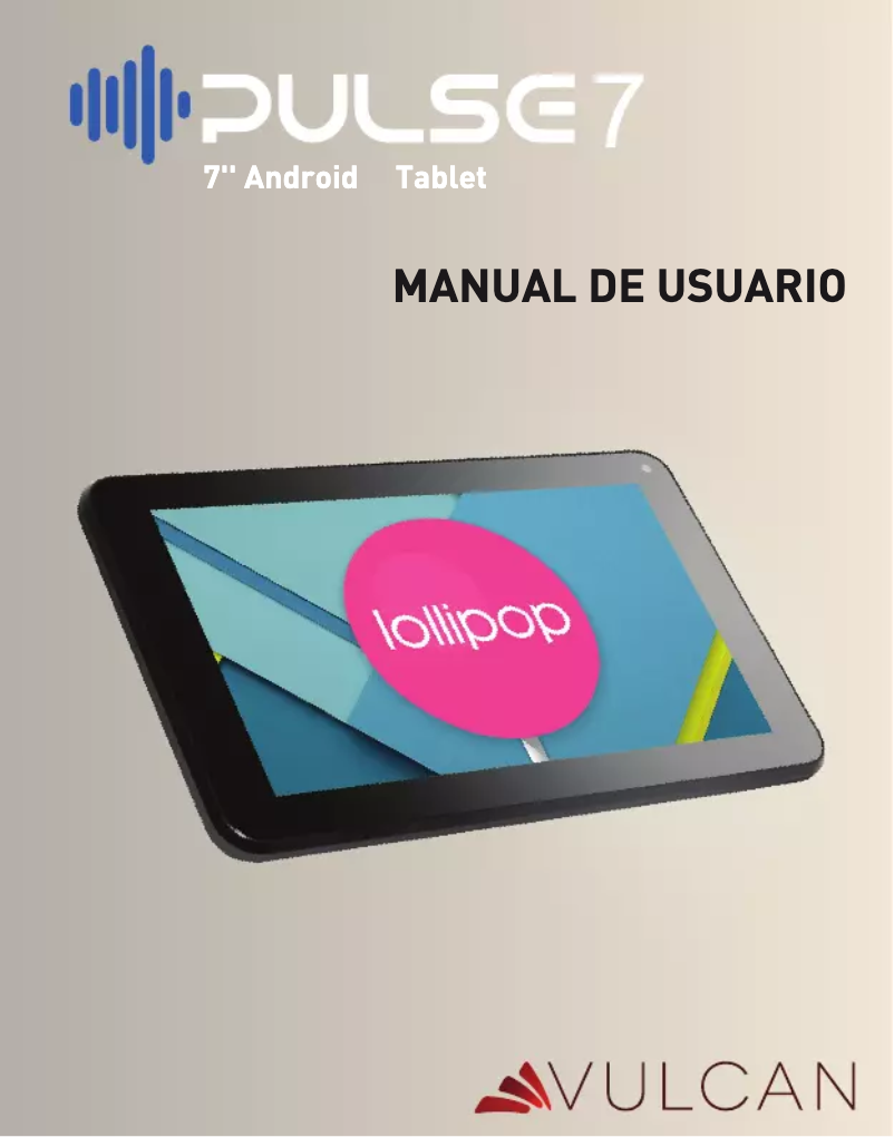 Page 1 de la notice Manuel utilisateur Vulcan Pulse 7