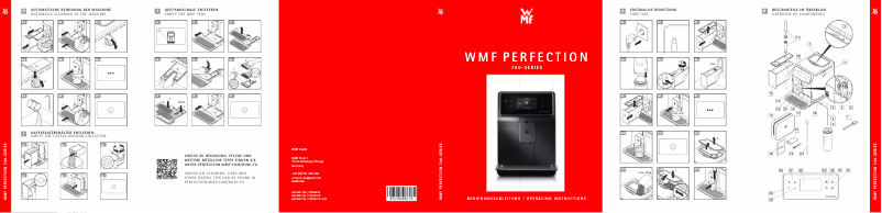 Page 1 de la notice Manuel utilisateur WMF Perfection 780L