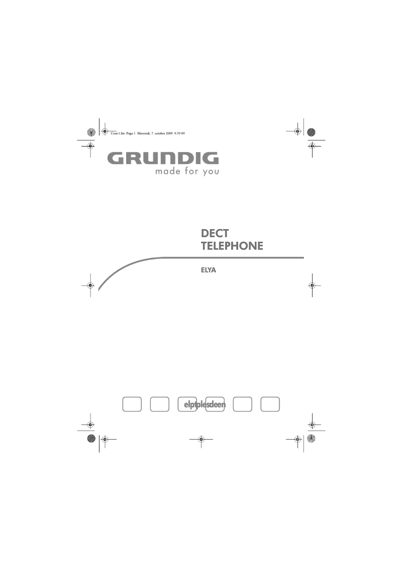 Página 1 del manual Manual de usuario Grundig Elya Duo