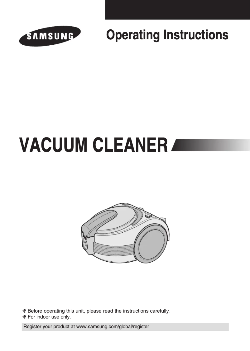 Image de la première page du manuel de l'appareil SC7033