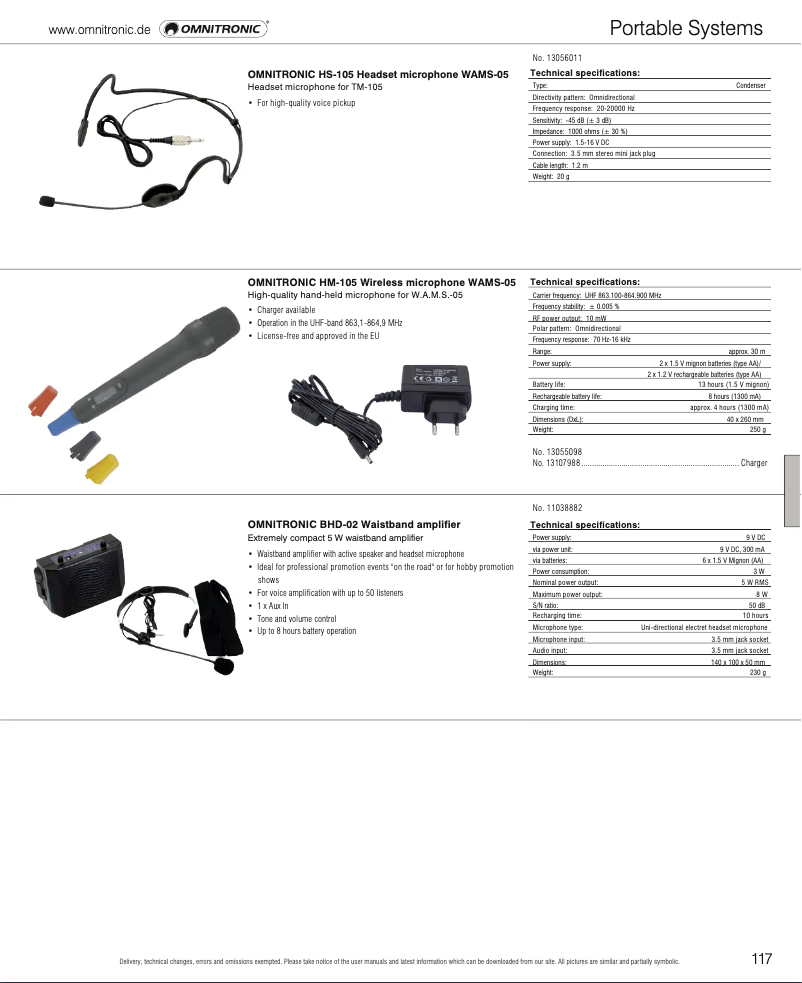 Imagen de la primera página del manual del dispositivo HM-105