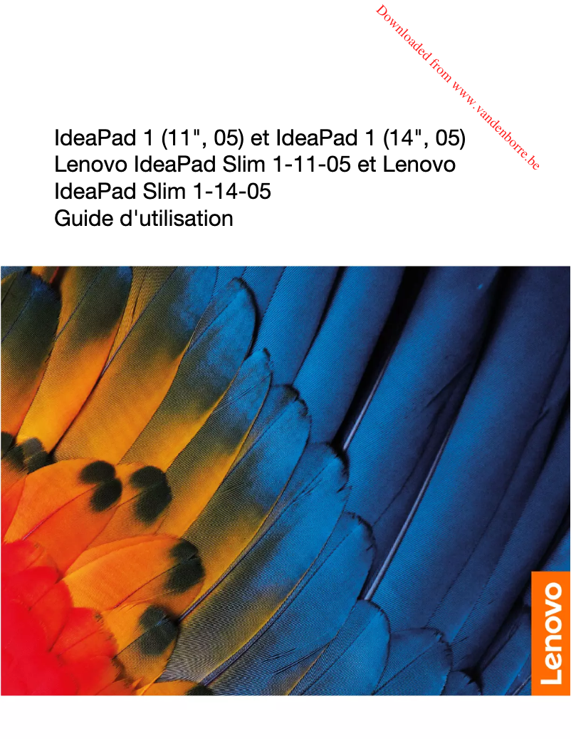 Página 1 del manual Manual de usuario Lenovo IdeaPad Slim 1