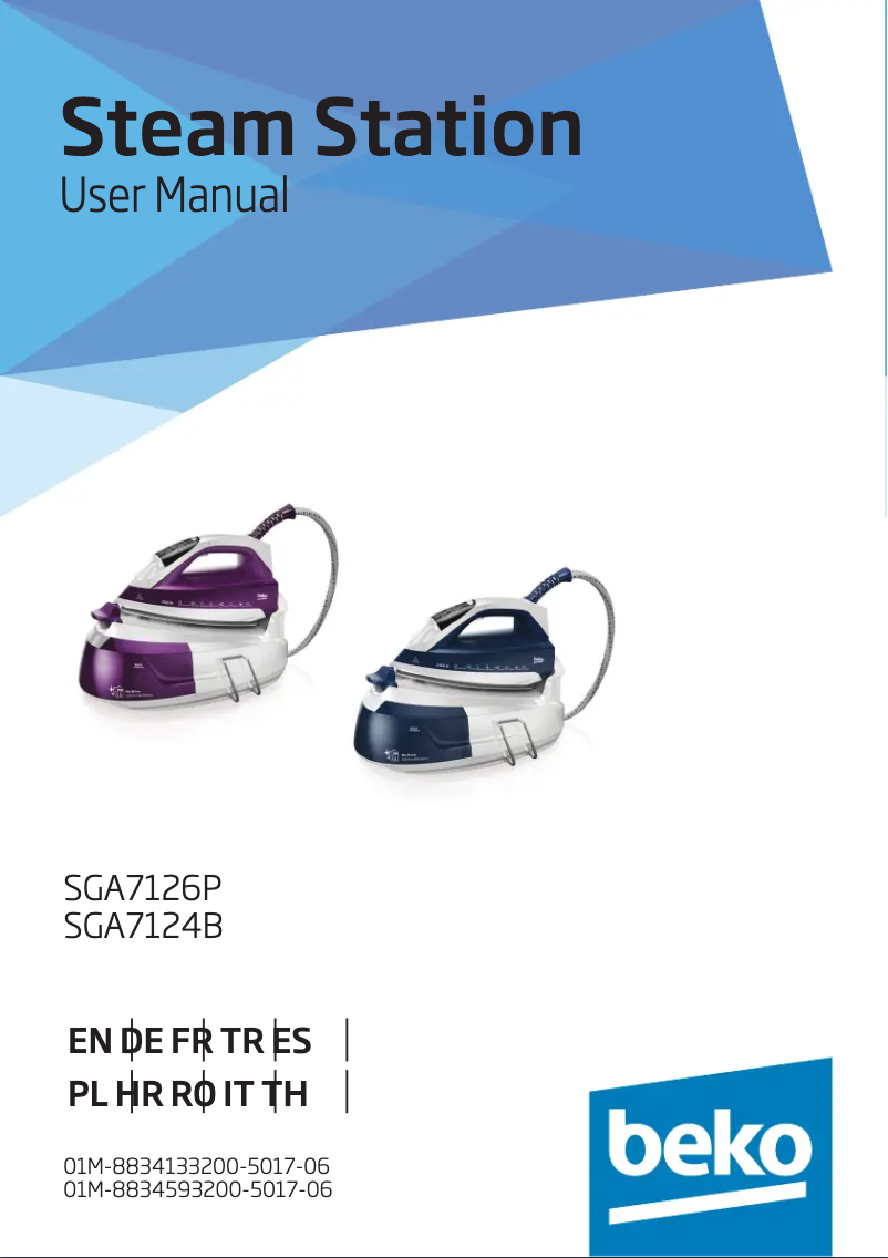 Image de la première page du manuel de l'appareil SGA 7124B