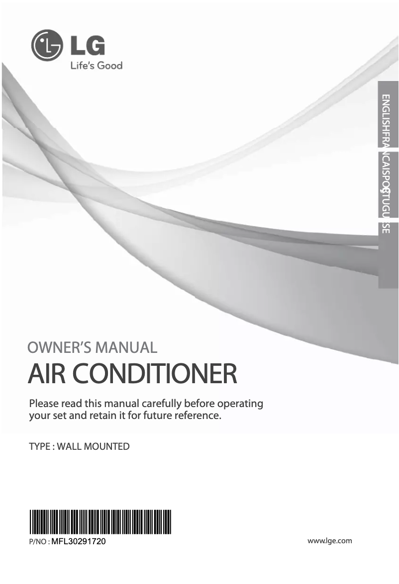 Page 1 de la notice Manuel utilisateur LG S246JC