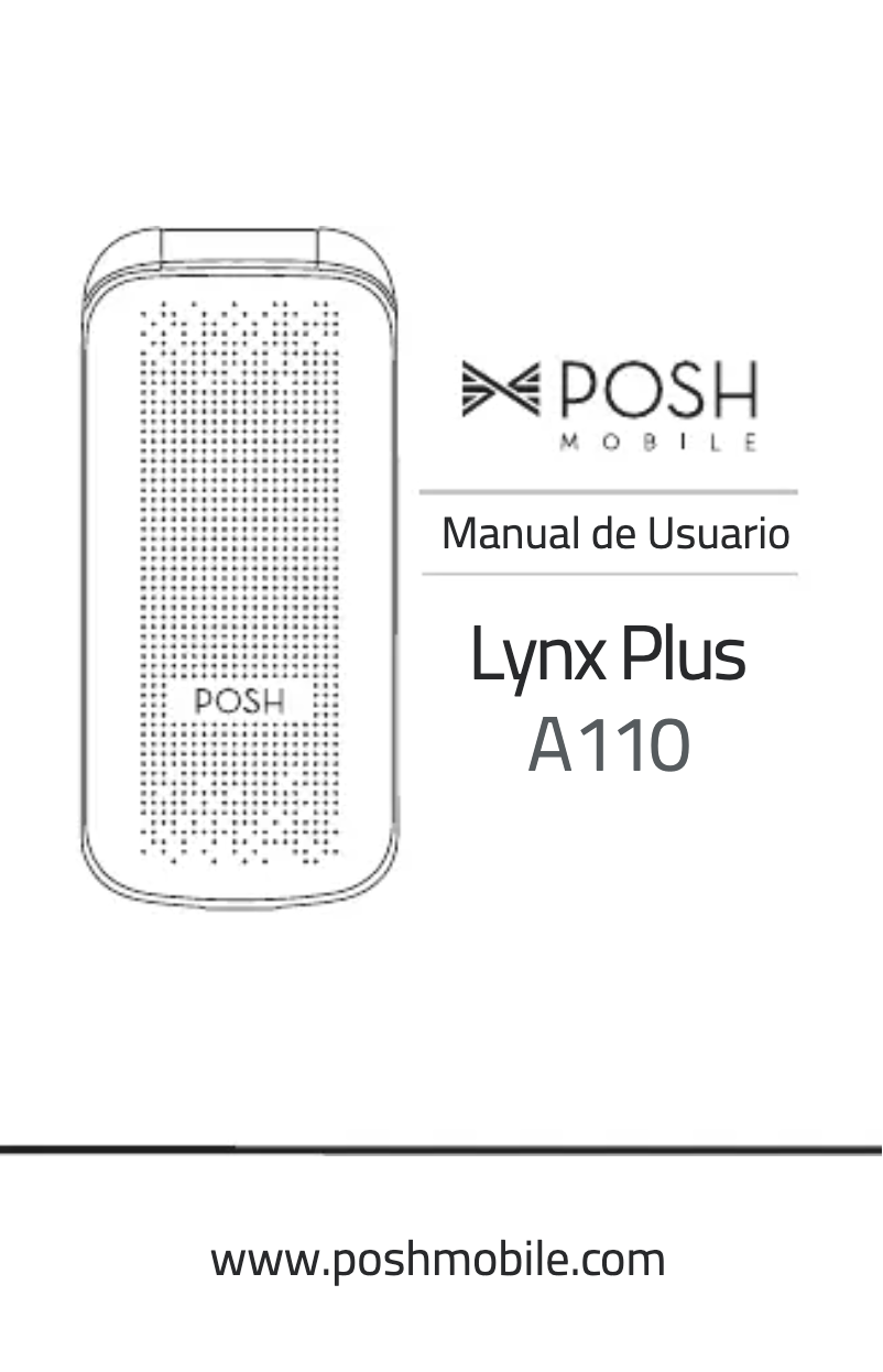 Page n°1 - Manuel utilisateur Posh Mobile Lynx Plus A110