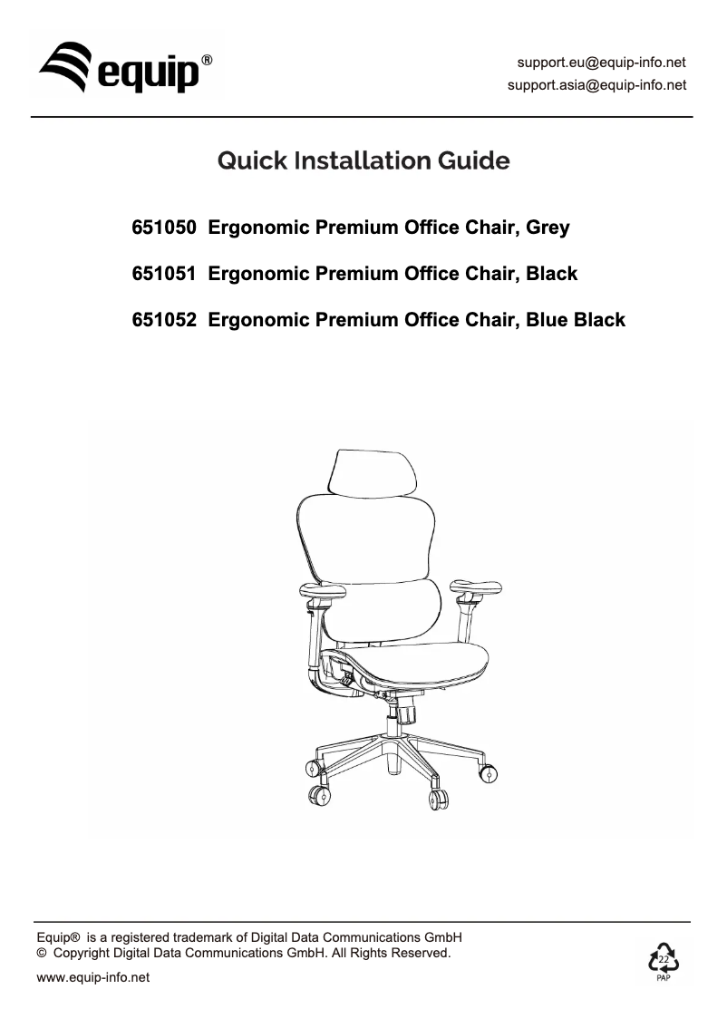 Image de la première page du manuel de l'appareil 651051