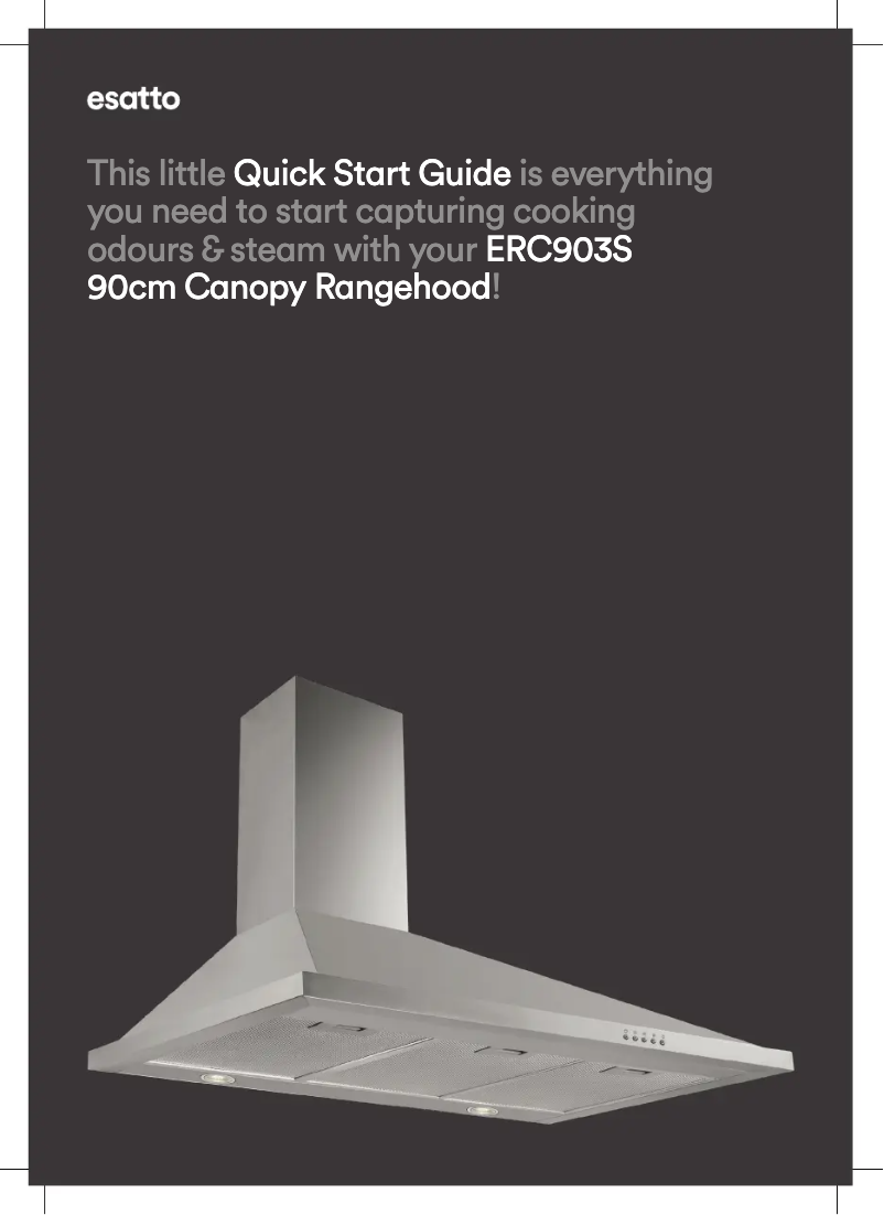 Page 1 de la notice Guide de démarrage rapide Esatto ERC903S