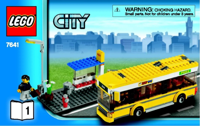 Page 1 de la notice Manuel utilisateur Lego City 7641