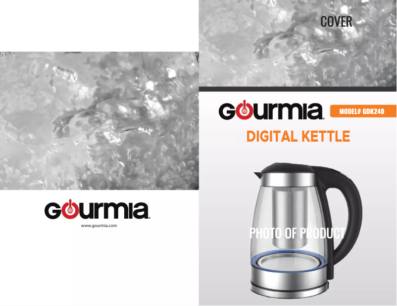Page n°1 - Manuel utilisateur Gourmia GDK240