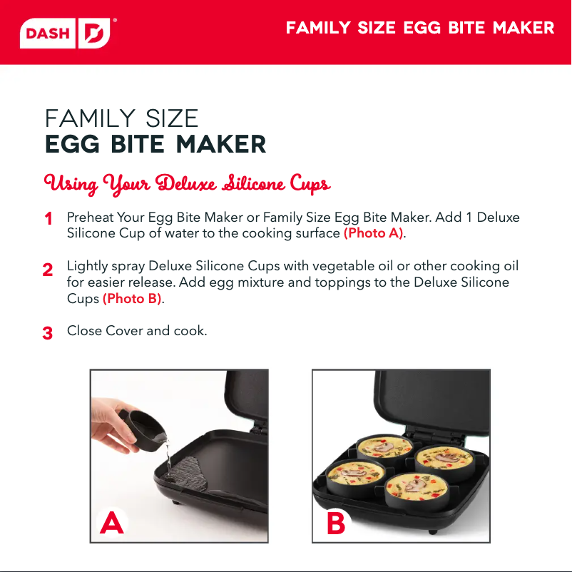 Image de la première page du manuel de l'appareil Family Size DBBM900GBBK04