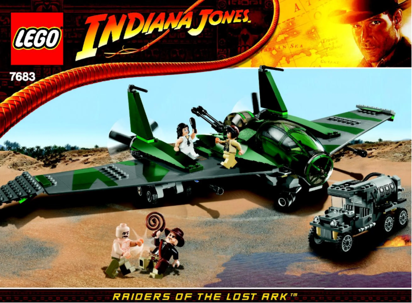 Image de la première page du manuel de l'appareil Indiana Jones 7683