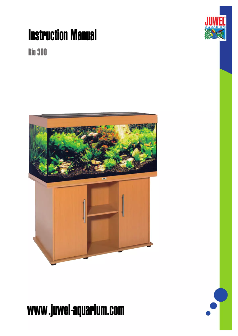 Page n°1 - Manuel utilisateur Juwel Rio 300