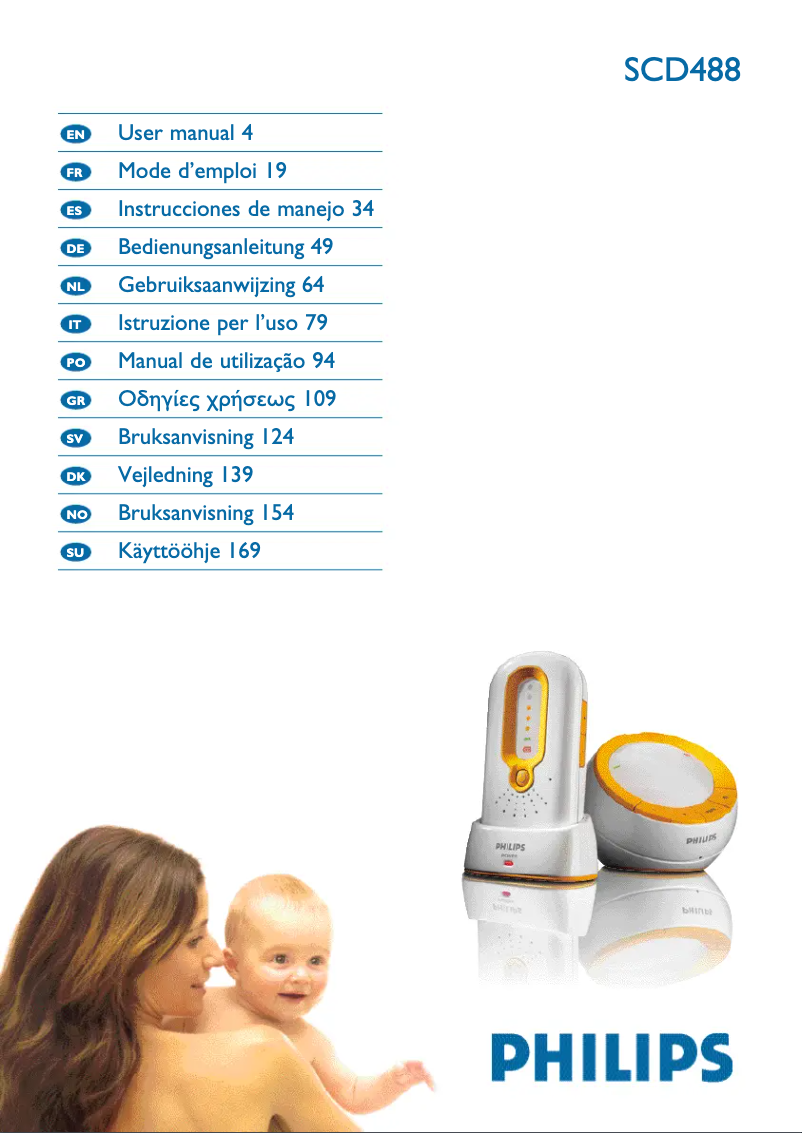 Página 1 del manual Manual de usuario Philips SCD488