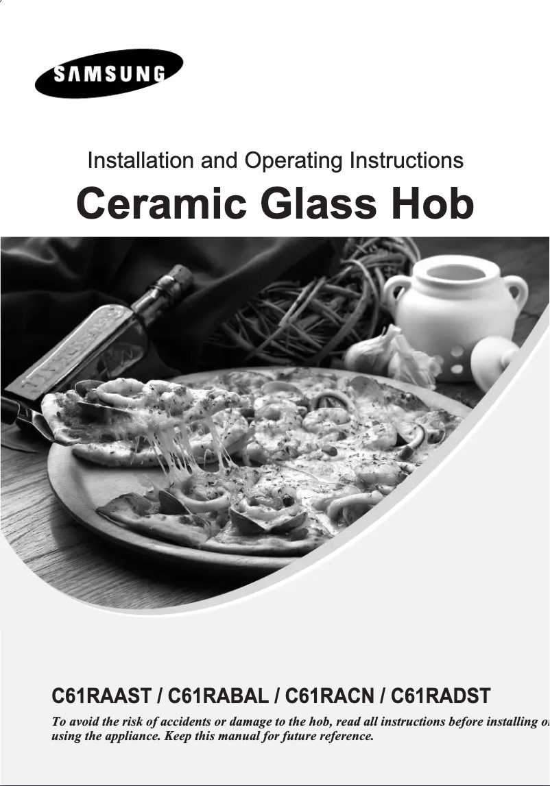 Image de la première page du manuel de l'appareil C61RACN