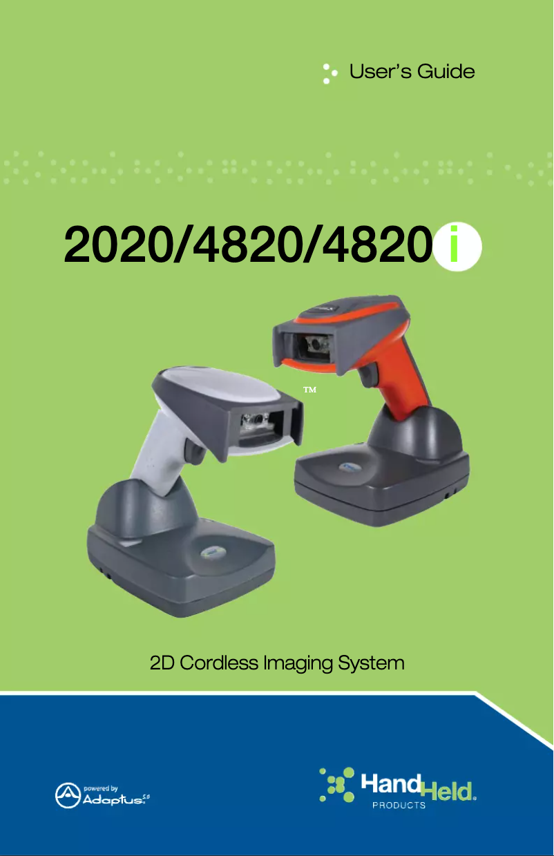 Page 1 de la notice Manuel utilisateur Honeywell 4800i
