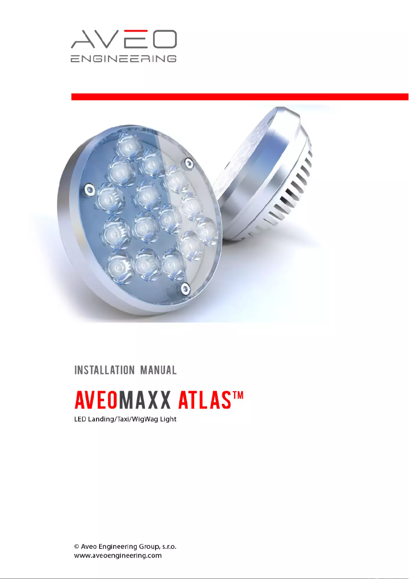 Page 1 de la notice Manuel utilisateur Aveo Engineering Maxx Atlas