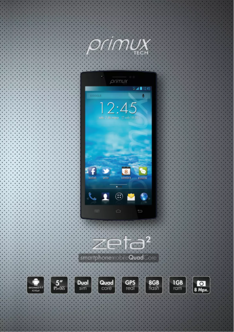 Page n°1 - Manuel utilisateur Primux Alpha Zeta 2