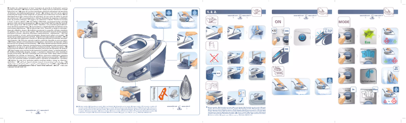 Page 1 de la notice Manuel utilisateur Calor Express Anti-Calc SV8054C0