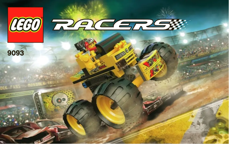 Page n°1 - Manuel utilisateur Lego Racers 9093