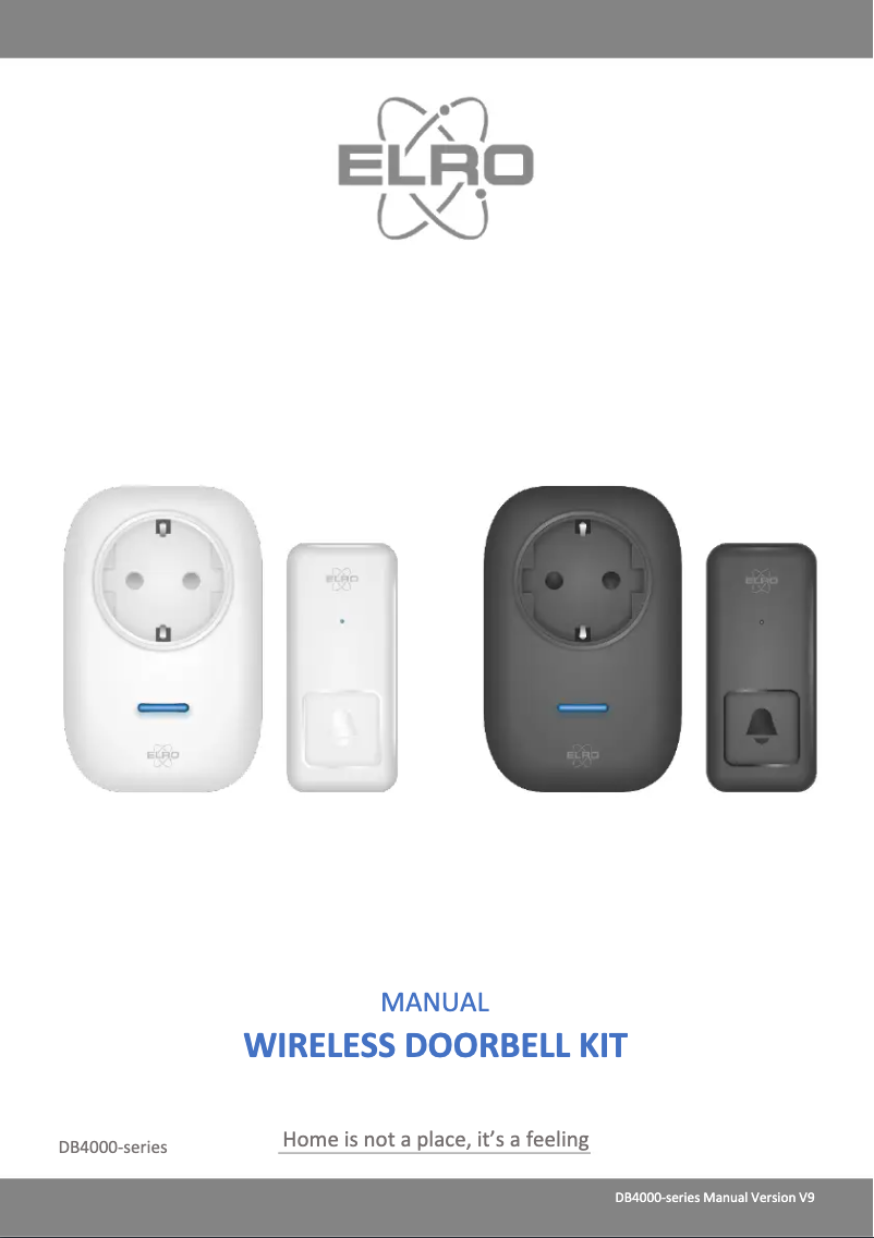 Image de la première page du manuel de l'appareil DB4000