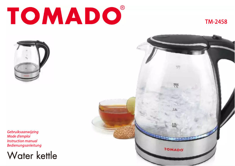 Página 1 del manual Manual de usuario Tomado TM-2458