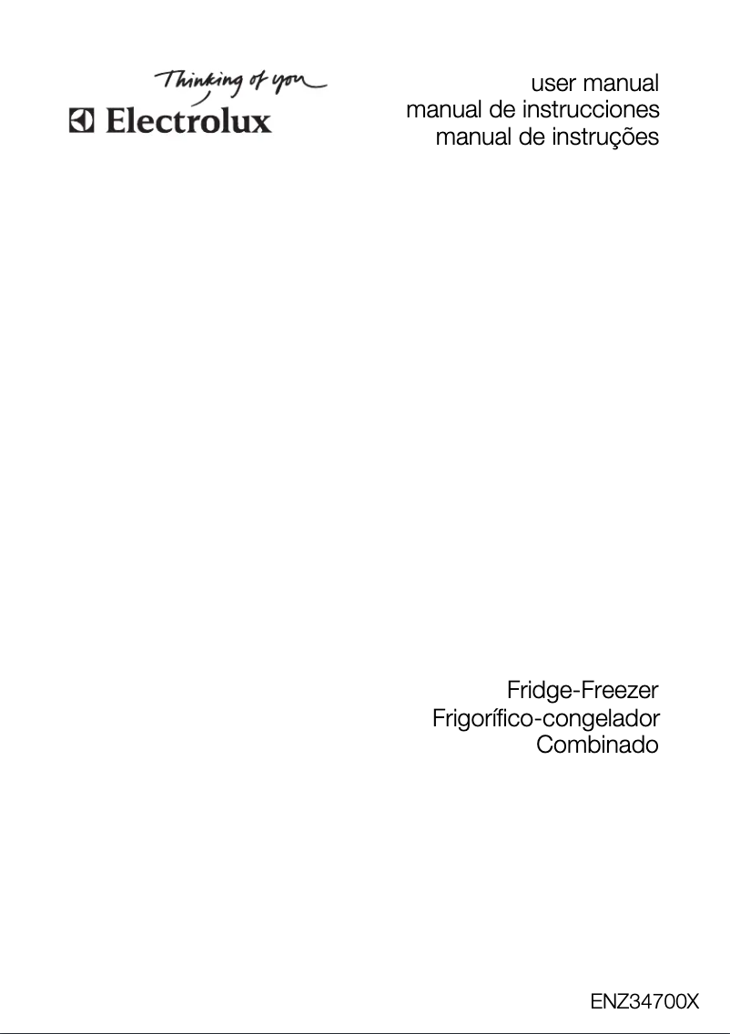 Image de la première page du manuel de l'appareil ENZ 34700 X