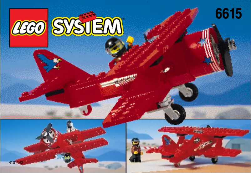 Page n°1 - Manuel utilisateur Lego City 6615