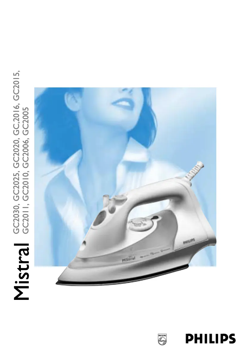 First page image of the manual for Mistral GC2016