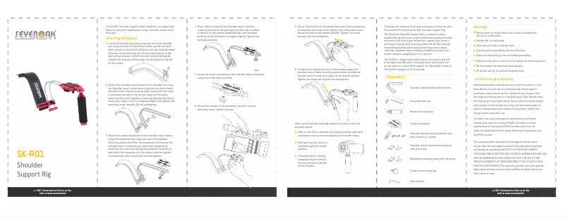 Image de la première page du manuel de l'appareil SK-R6